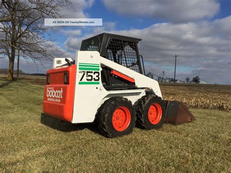 753 skid steer|bobcat 753 years made.